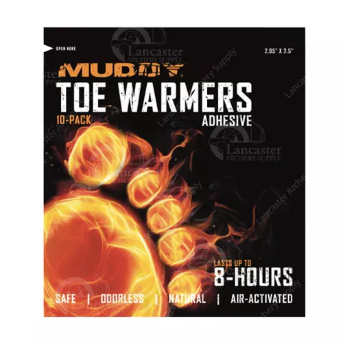 10 Pack Toe Warmer with Adhesive by Muddy Outdoors