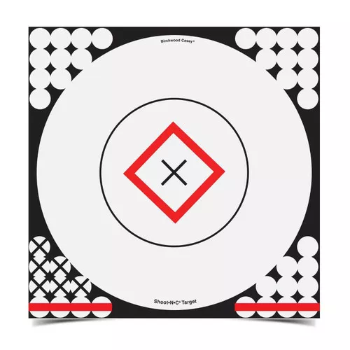 17.25" Shoot-N-C Open Sight Target 5 Pack by Birchwood Casey