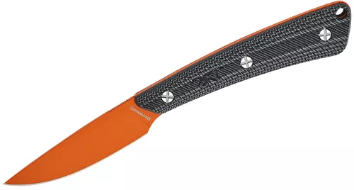 2.75 Inch Back Country Fixed Orange Blade Micro Knife by Browning