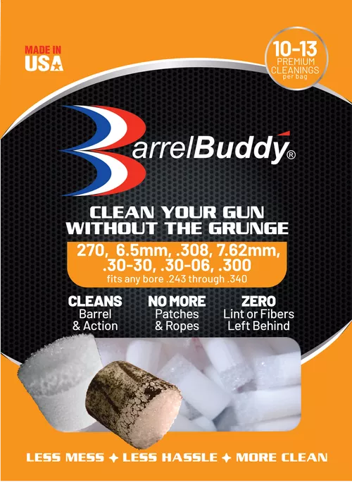 35 Pack Orange Barrel Cleaning Barrel Buddy's by Barrel Buddy