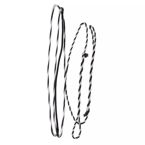 60 Inch Traditional Black and White Take Down Bow String by Bear Archery