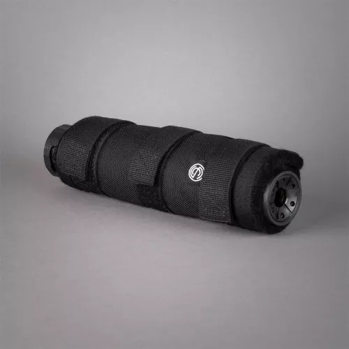 7.5 Inch Black High Temp Suppressor Cover by SIlencerCo