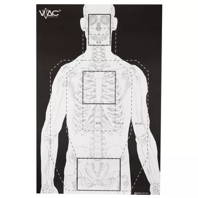 Action Target Viking Tactics Double-Sided Target 100 Pack