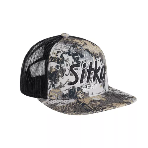 Adult Optifade 90s Script Hi Pro Trucker Hat by Sitka