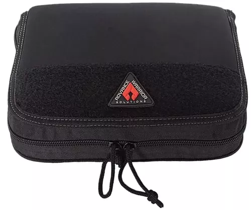Advance Warrior Solutions SPC10 Single Pistol Case10" Long Black Durable Soft Fabric Compatible w/ Most Standard Sized Pistols