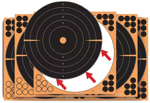 ALLEN EZ AIM SPLASH 12"BULLSEYE 10PK