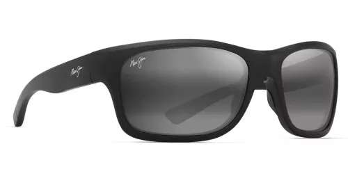 'Ano Nui Matte Black Frame with Neutral Grey Lens by Maui Jim
