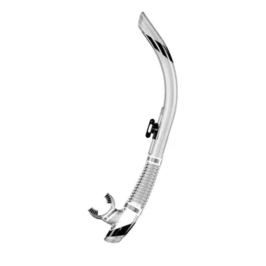 ATOMIC AQUATICS SV1 Flex Clear/Black Snorkel (06-0120-00)