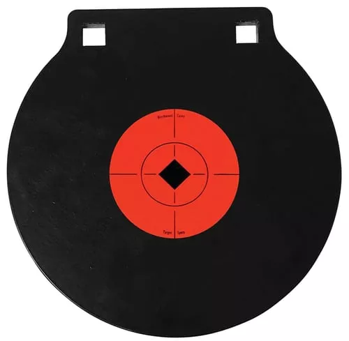 B/C 8" GONG TWO HOLE 3/8" AR500 STL