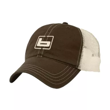 BANDED Chino Brown/White Twill Mesh Cap (B03555)