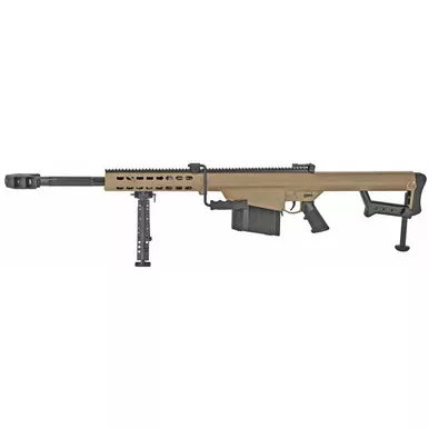 Barrett 82A1 Semi Automatic Rifle 50 BMG 20" Flat Dark Earth
