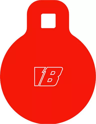 Bash Target Supply AR500 Gong Target 3-Inch Diameter