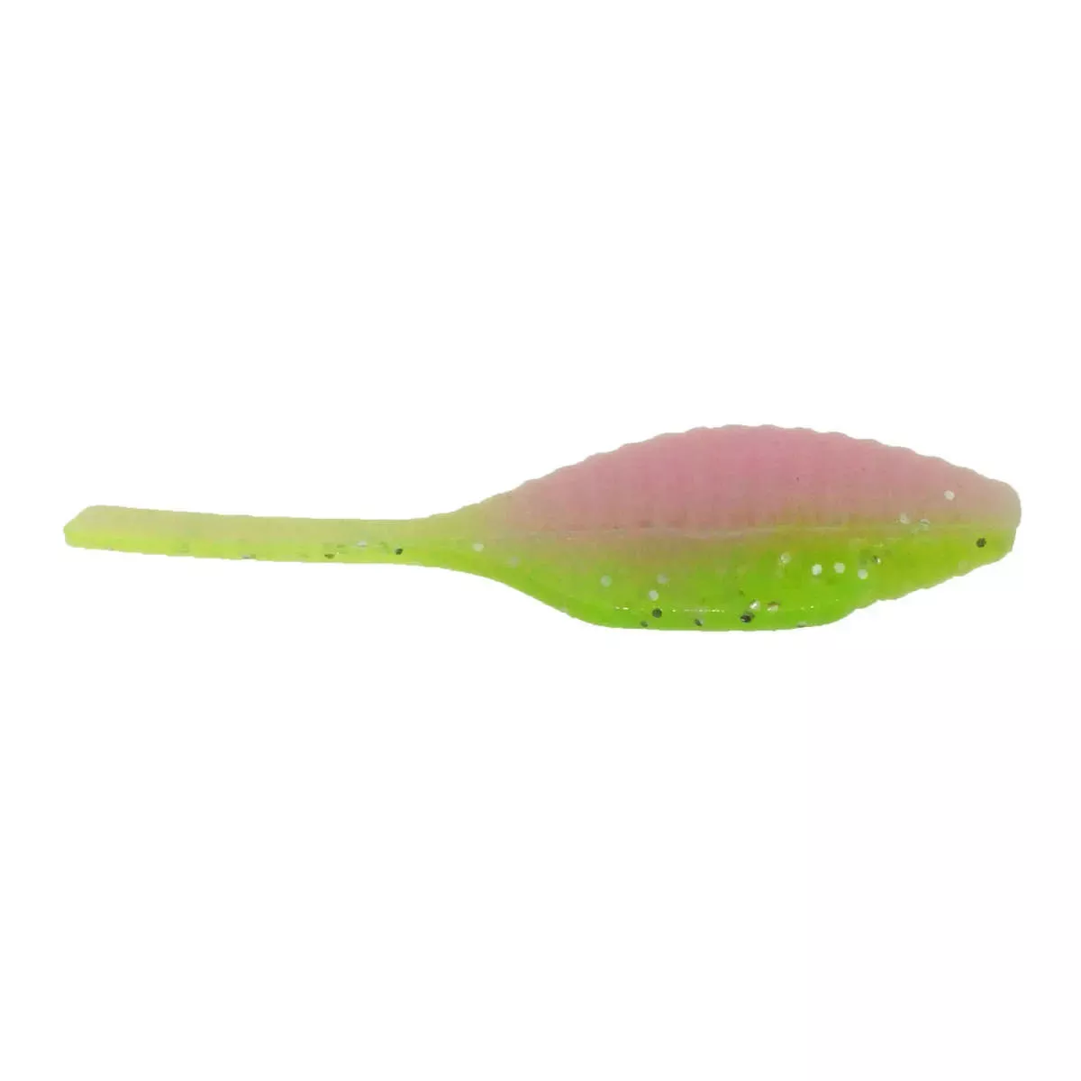 Bass Assassin 1.5 Tiny Shad Panfish Lure 15-Pack - Electric Chicken"