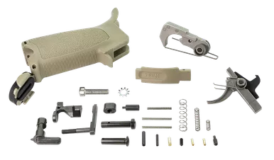 BCM ELPKFDE BCMGunfighter Enhanced AR-15 Polymer Grip Flat Dark Earth