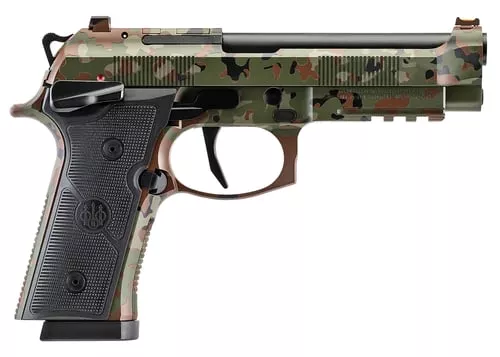 BERETTA 92XI SAO FS 9MM 4.7" 10RD FLECTARN CAMO 2 MAGS<