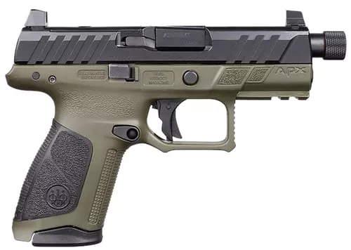 Beretta APX-A1 Compact Tactical Handgun 9mm Luger 151/172rd Magazines 4.2 ODG Frame