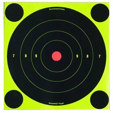 BIRCHWOOD CASEY Shoot-N-C 6in Bull's-Eye Targets (34550-60)