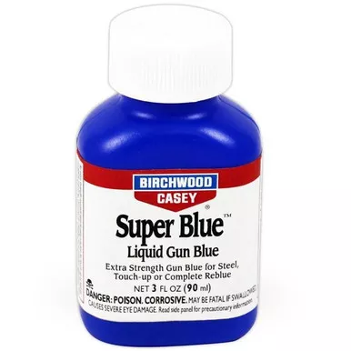 Birchwood Casey Spanish Super Blue Liquid Gun Blue 3 oz