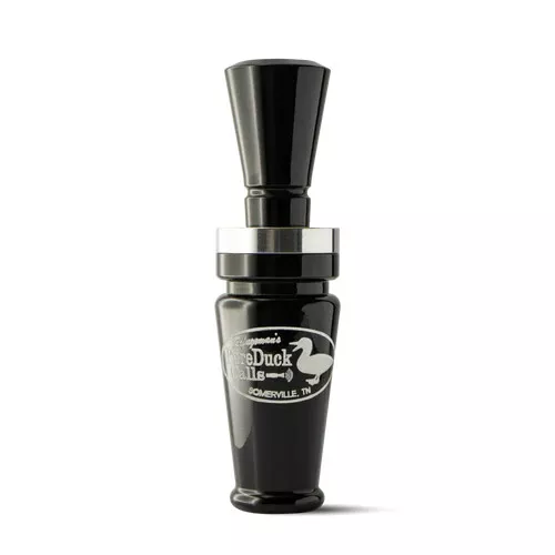 Black PureDuck J-Frame Single Reed Duck Call by Rolling Thunder
