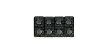 BLACKHAWK 2.25in Black Nylon Belt Keepers (44B350BK)