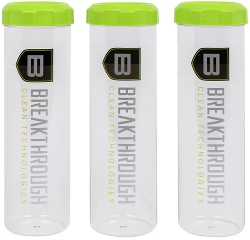 Breakthrough Clean BTSCT3PKSuppressor Tubes Clear/Green 3 Pack