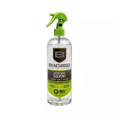 Breakthrough Clean Technologies Military-Grade Solvent, 16oz Bottle, Clear BTS-16OZ