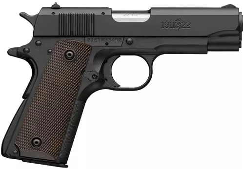 BROWNING 1911-22 A1 POLY 22LR COMPACT 3.5" BLACK/BROWN*