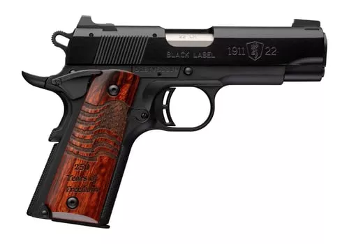 BROWNING 1911-22 BLACK LABEL MEDALLION 22LR 3.6" 250TH*