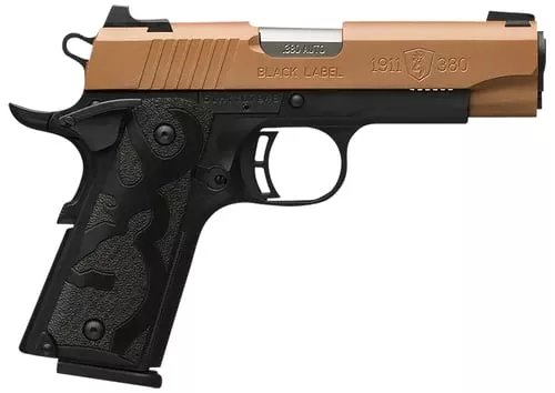 BROWNING 1911-380 BLACK LABEL 380ACP 3.58"COMP 8RD COPPER!