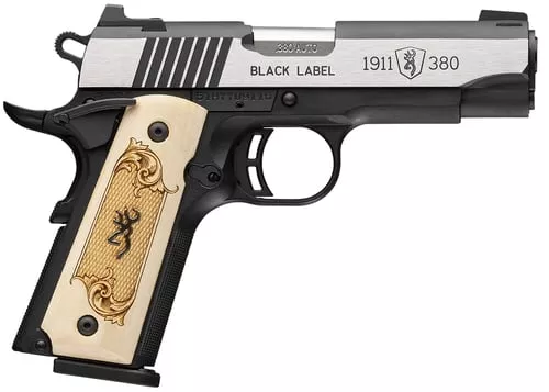 BROWNING 1911-380 BLACK LABEL 380ACP 3.58"FS 10RD MAPLE*