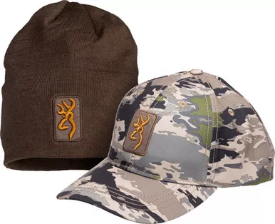 Browning Ovix/Major Brown Cap/Beanie Combo