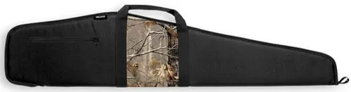 BULLDOG DELUXE RIFLE CASE 44" BLACK W/ APHD CAMO PANEL