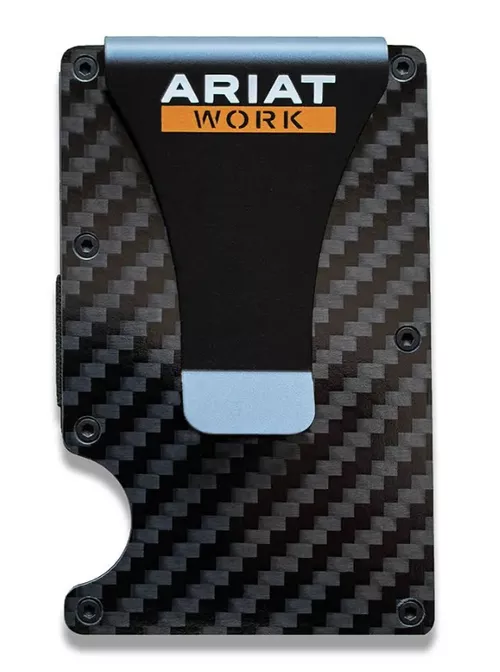 Carbon Fiber Front Pocket Wallet by Ariat