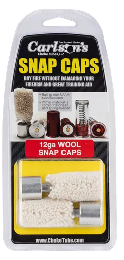 Carlson's Snap Cap 12 Gauge Wool 2PK