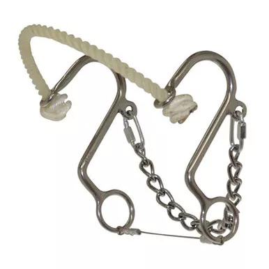 CIRCLE Y Little S Hackamore Rope Nose Bit (DR058)