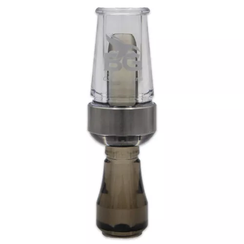 Clear/Smoke C3 Double Reed Duck Call by Buck Gardner