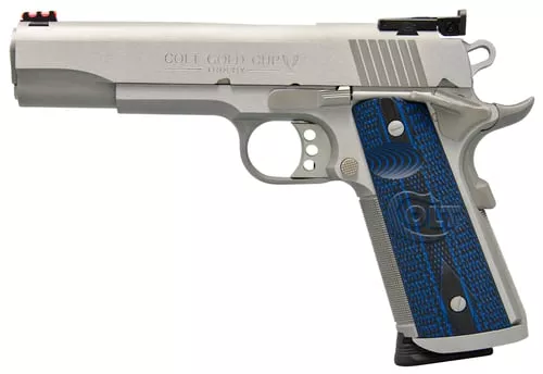 COLT GOLD CUP 45ACP 5" 8RD STS