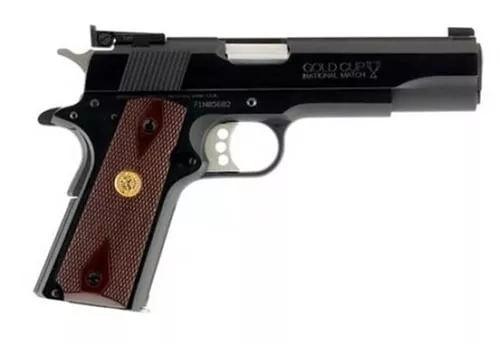 COLT GOLD CUP NTNL MTCH 38SUP 5" BL