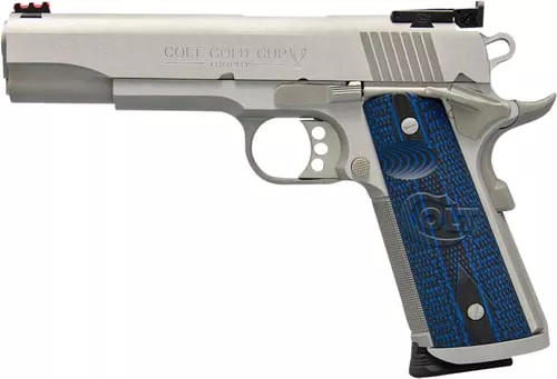 COLT GOLD CUP S70 45ACP 5" 8RD BL/SS