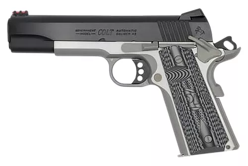 COLT GOVT COMP 45ACP 5" 8RD STS/BL