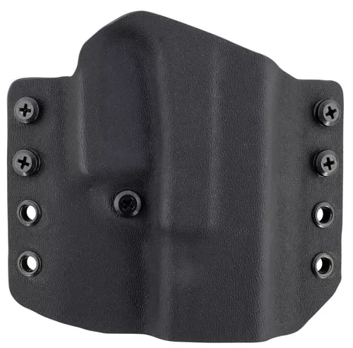 Comp-Tac C708GL052RBKN WarriorOWB Black Kydex Belt Loop Compatible w/Glock 19 Gen5 Belt 1.50" Wide Right Hand