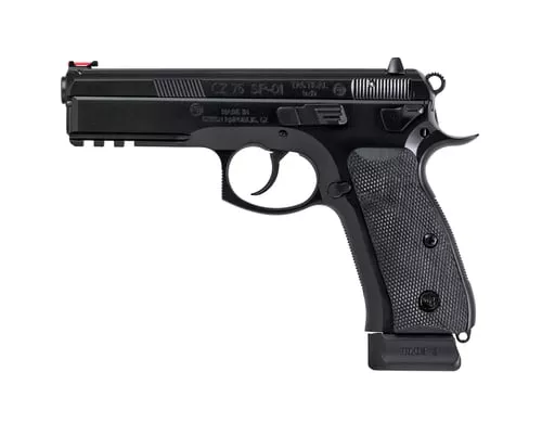 CZ 75 SP-01 TAC 9MM 4.6" BLK 10RD FO