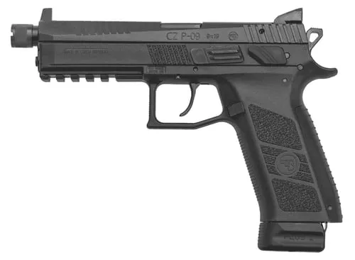 CZ P-09 SUPP-RDY 9MM 5.15" BLK 21RD