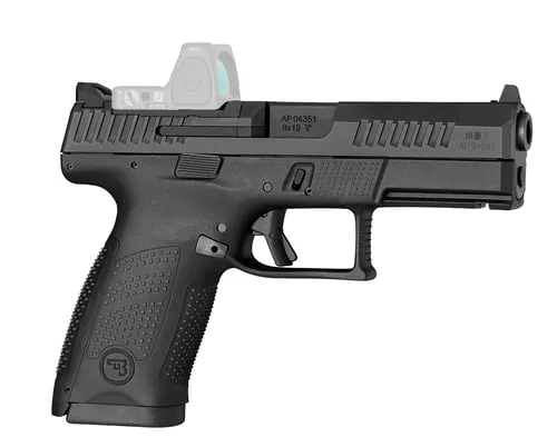 CZ P-10C 9MM 4.02" 15RD OPTIC RDY BK