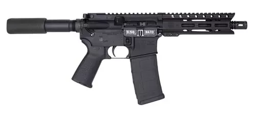DBF DB15 5.56 7" W/6" MLK 30RD BLK