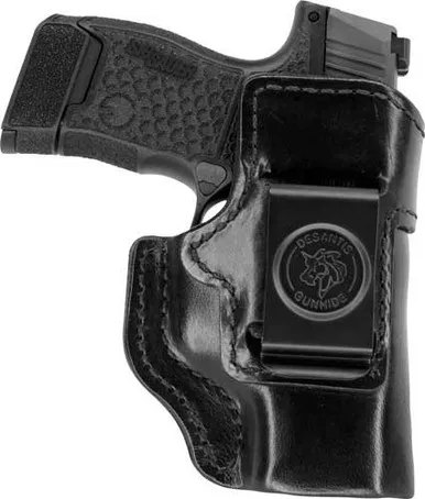 DeSantis Inside Heat IWB Holster Glock 48 Right Hand Black Leather