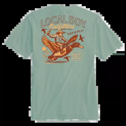 Duck Up Short Sleeve Tee Shirt by Local Boy