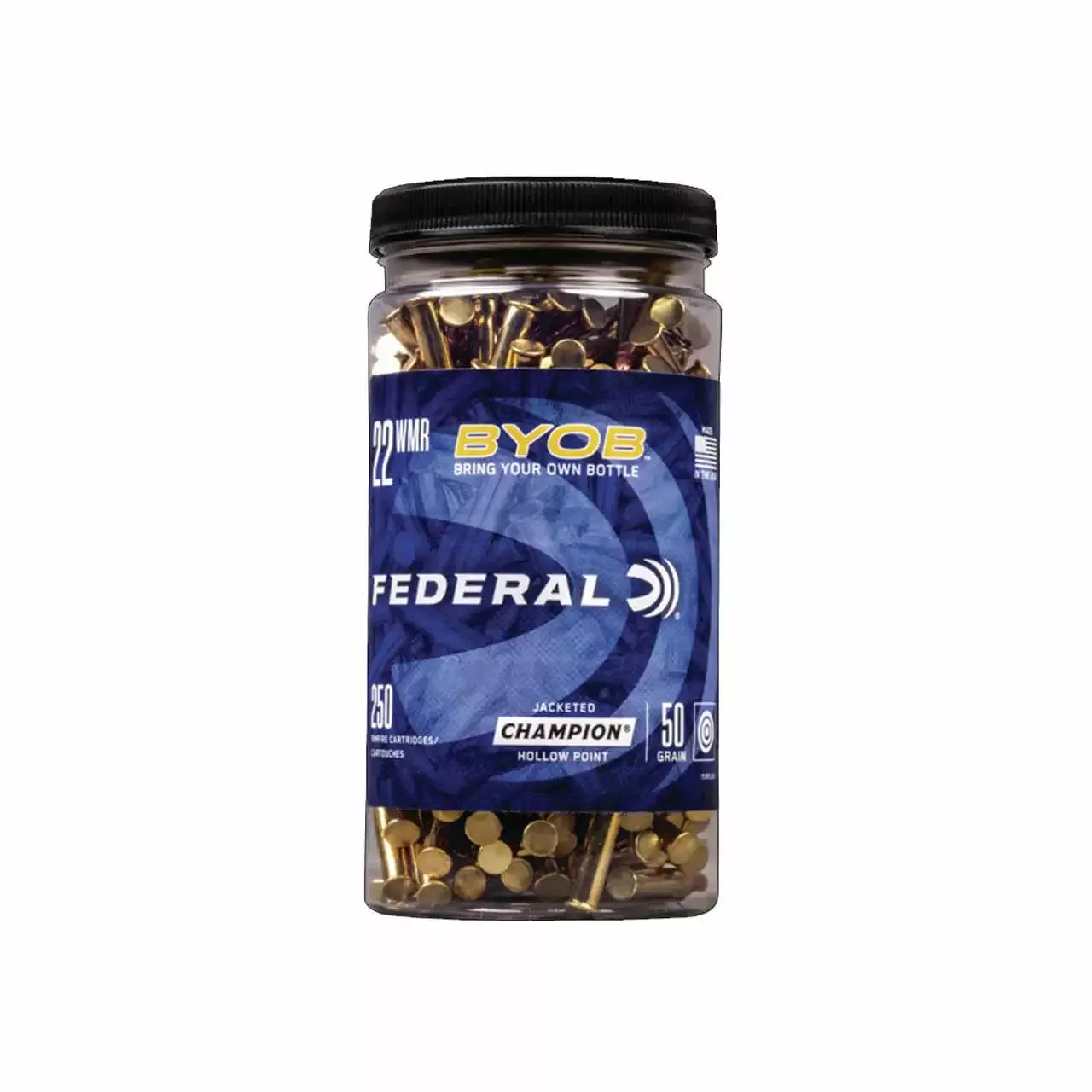 Federal 22 MAG 50gr HP 250rd - Bottle