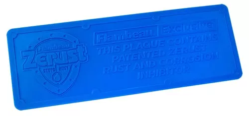 Flambeau Zerust Rust Prevention PlaqueBlue