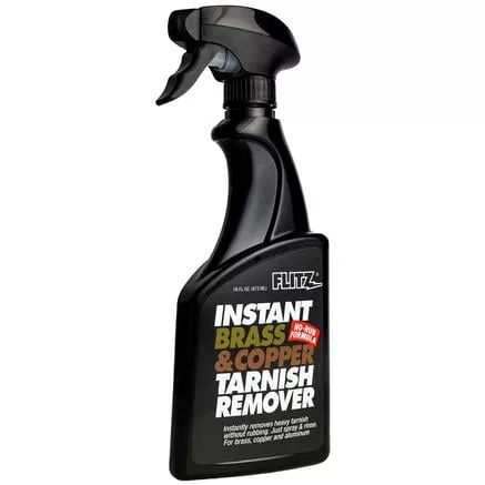 Flitz Brass & Copper Tarnish Remover 16 oz Spray Bottle